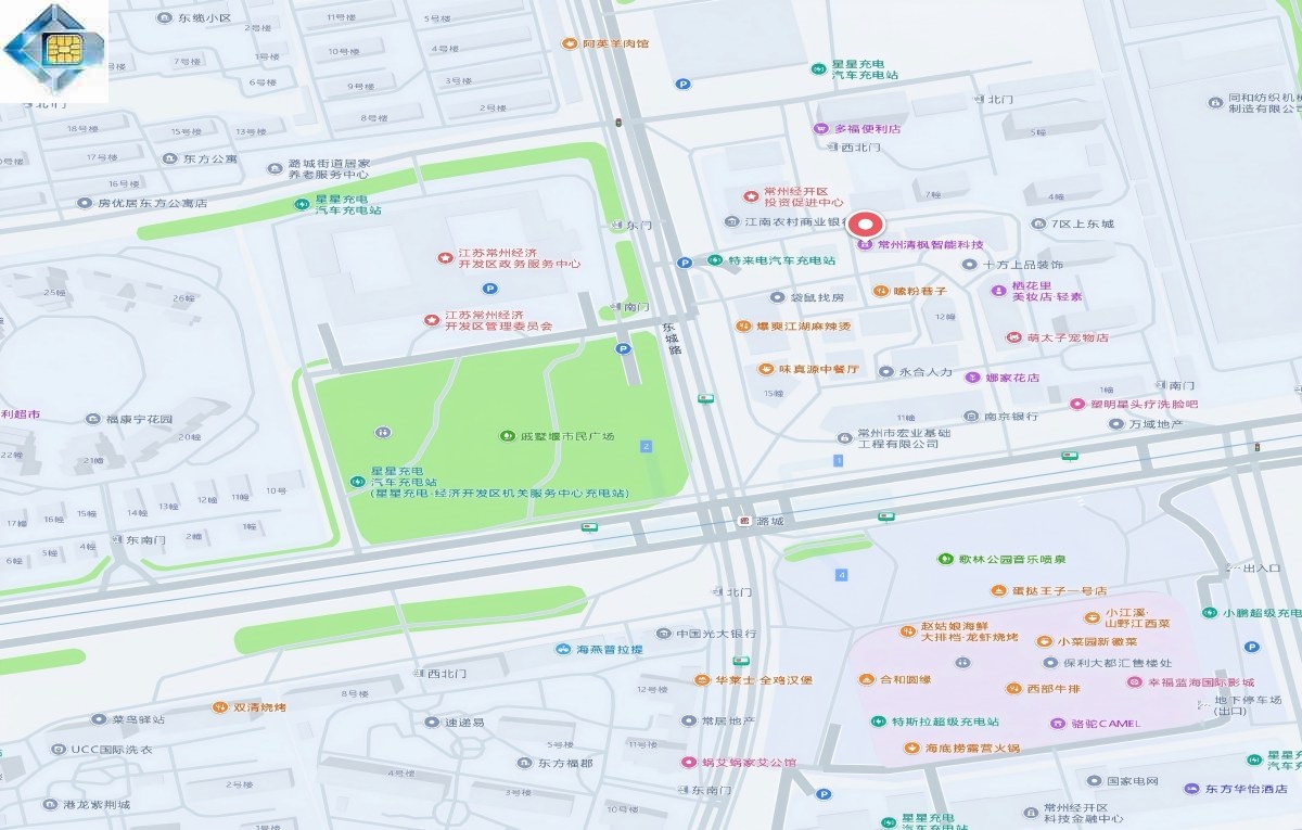 常州清枫智能科技 高德地图